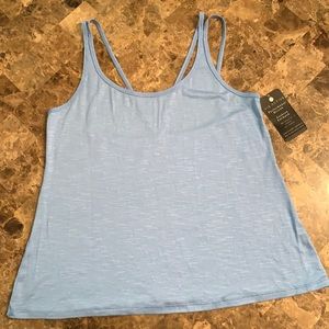 Vie Active Valerie Tank in Blue Sky size Large NWT